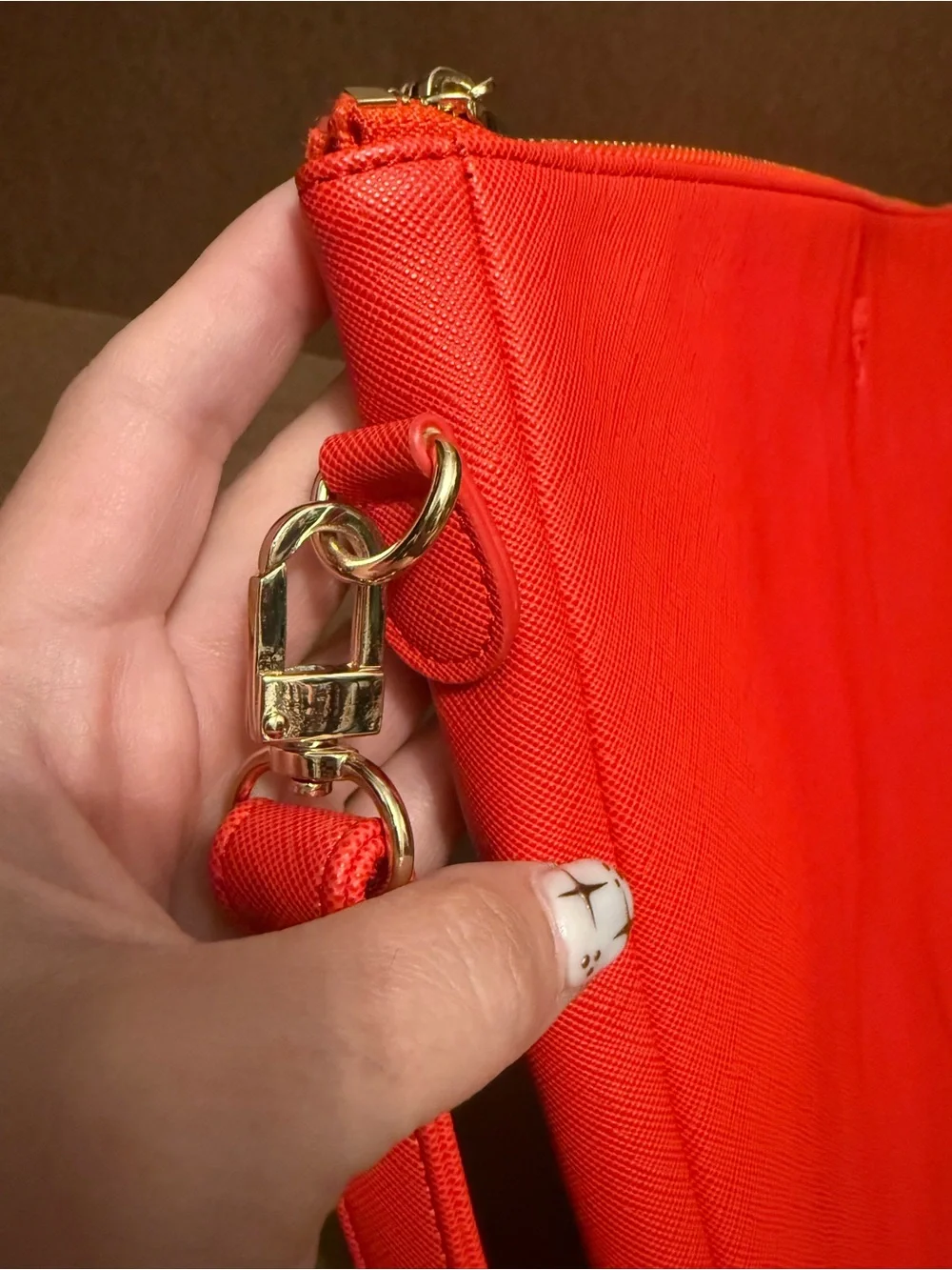 OTG247 #9 Red Crossbody Clutch Bag - computer bag